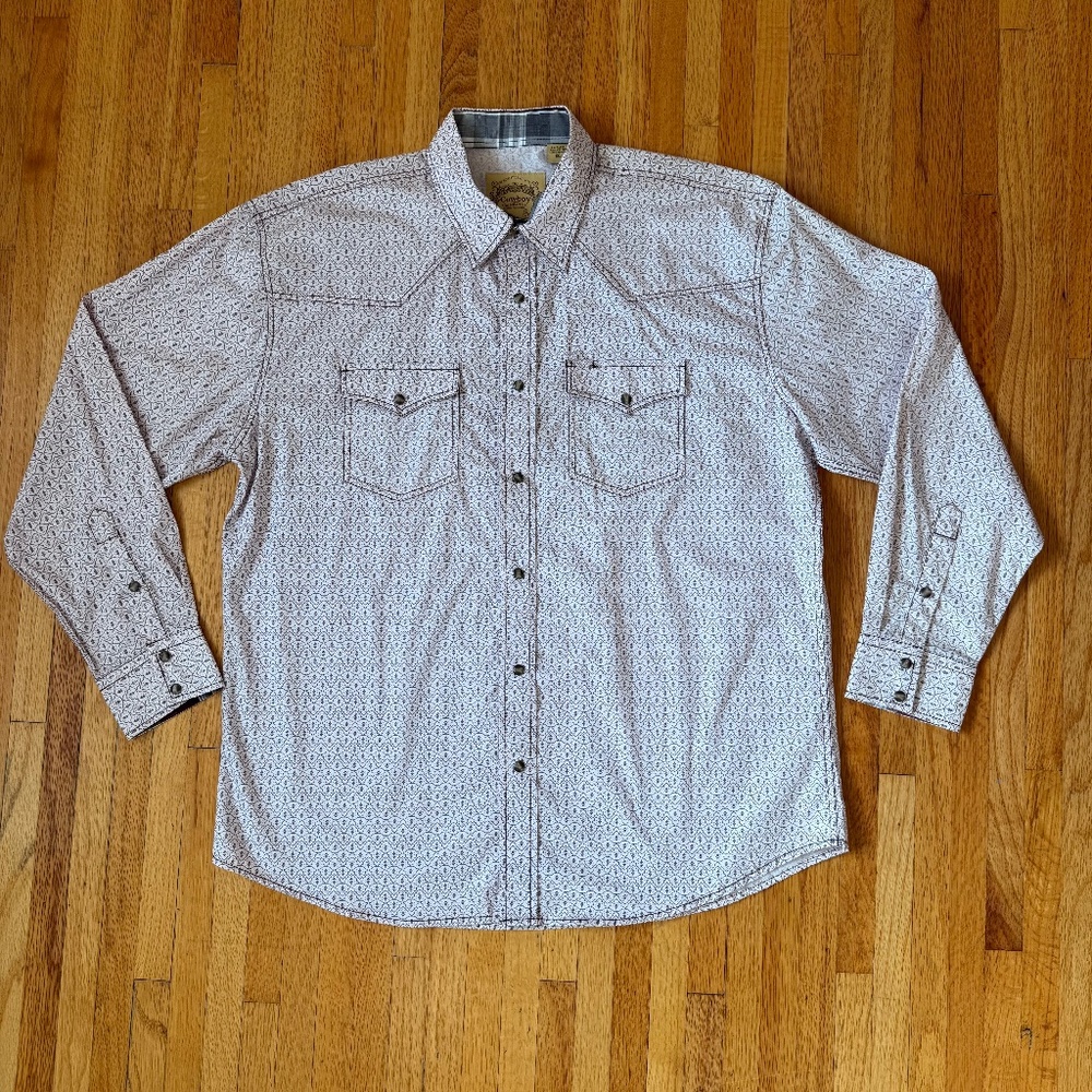 Men’s Long Sleeve Western Shirt